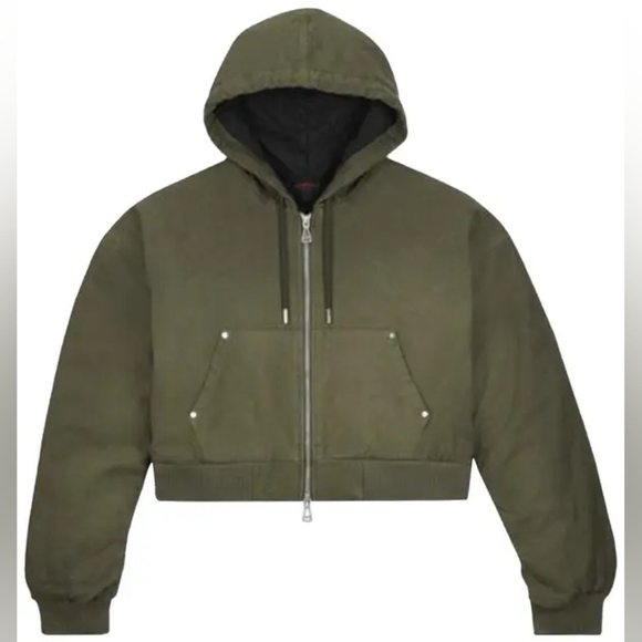 Cactus Jack by Travis Scott Jackets & Blazers - Wmns Hooded Canvas Jacket x Travis Scott Cactus Jack Size L